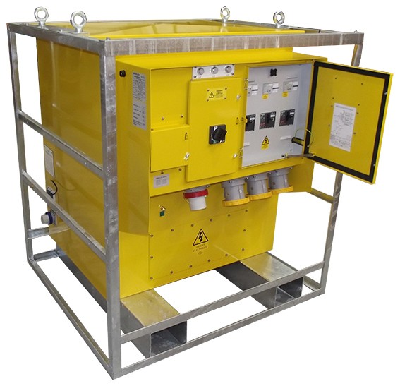 Stainless steel dockside distribution unit